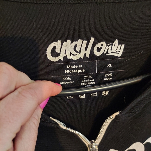 NY. The Sins Of Zip-Up Hoodie - Picture 3 of 7